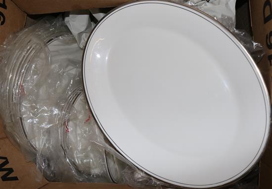 Royal Doulton dinner service Platinum Concorde